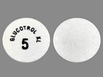 pill-image 24 HR Glucotrol XL 5 MG Extended Release Tablet